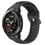 Cinturino sportivo in silicone traspirante perforato da 22 mm, For Honor Watch GS Pro