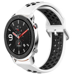 Cinturino sportivo in silicone traspirante perforato da 22 mm, For Amazfit GTR 4