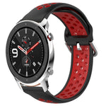 Cinturino sportivo in silicone traspirante perforato da 22 mm, For Amazfit GTR 4