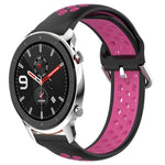 Cinturino sportivo in silicone traspirante perforato da 22 mm, For Amazfit GTR 4