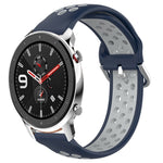 Cinturino sportivo in silicone traspirante perforato da 22 mm, For Amazfit GTR 4 Pro