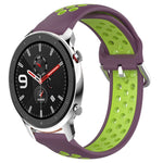 Cinturino sportivo in silicone traspirante perforato da 22 mm, For Amazfit GTR 4 Pro