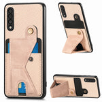 Custodia portafoglio in fibra di carbonio per Samsung Galaxy S20