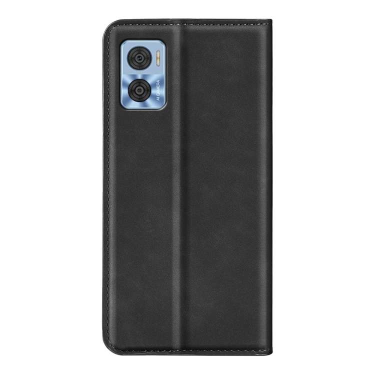 Per Motorola Moto E22 / E22i Custodia per telefono in pelle con aspirazione magnetica retro-pelle, For Motorola Moto E22 / E22i