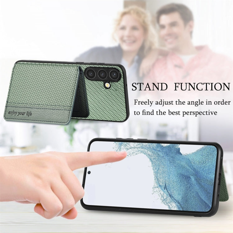 Custodia portafoglio in fibra di carbonio per Samsung Galaxy A54