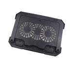 Supporto raffreddamento laptop RGB con doppia porta USB