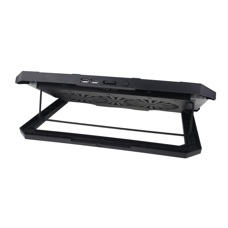 Supporto raffreddamento laptop RGB con doppia porta USB