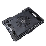 Tappetino raffreddamento laptop con ventola e 2 porte USB