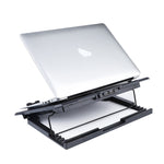 Tappetino raffreddamento laptop con ventola e 2 porte USB