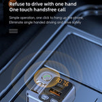 Kit vivavoce Bluetooth 5.1 con caricabatterie rapido per auto