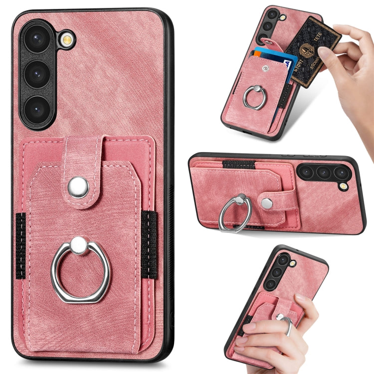 Custodia portafoglio in TPU e PU per Samsung Galaxy S21 5G