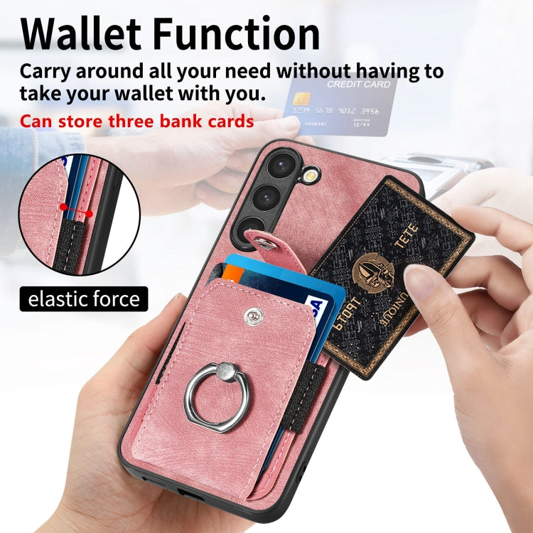 Custodia portafoglio in TPU e PU per Samsung Galaxy S21 5G