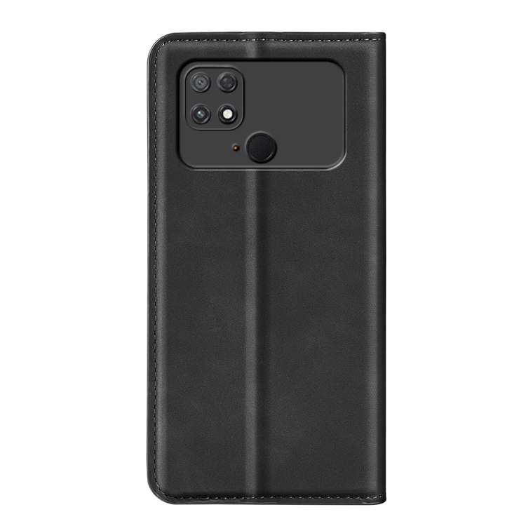 Per Xiaomi Poco C40 Custodia per telefono in pelle con aspirazione magnetica retro-pelle, For Xiaomi Poco C40