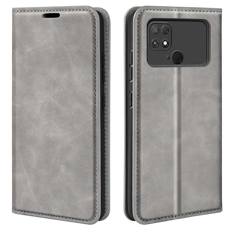 Per Xiaomi Poco C40 Custodia per telefono in pelle con aspirazione magnetica retro-pelle, For Xiaomi Poco C40