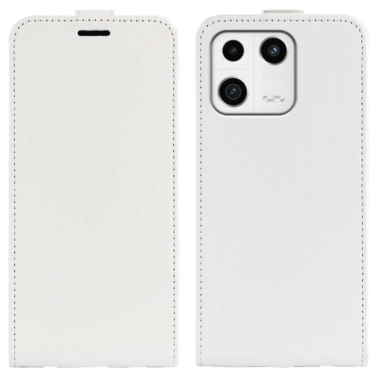 Per Xiaomi 13 R64 Custodia per telefono in pelle con vibrazione verticale Texture, For Xiaomi 13