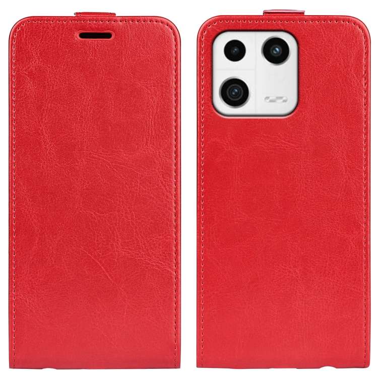 Per Xiaomi 13 R64 Custodia per telefono in pelle con vibrazione verticale Texture, For Xiaomi 13