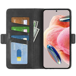 Per Xiaomi Redmi Note 12 4G Custodia per cellulare in pelle con vibrazione orizzontale con fibbia magnetica a doppio lato globale, For Xiaomi Redmi Note 12 4G Global