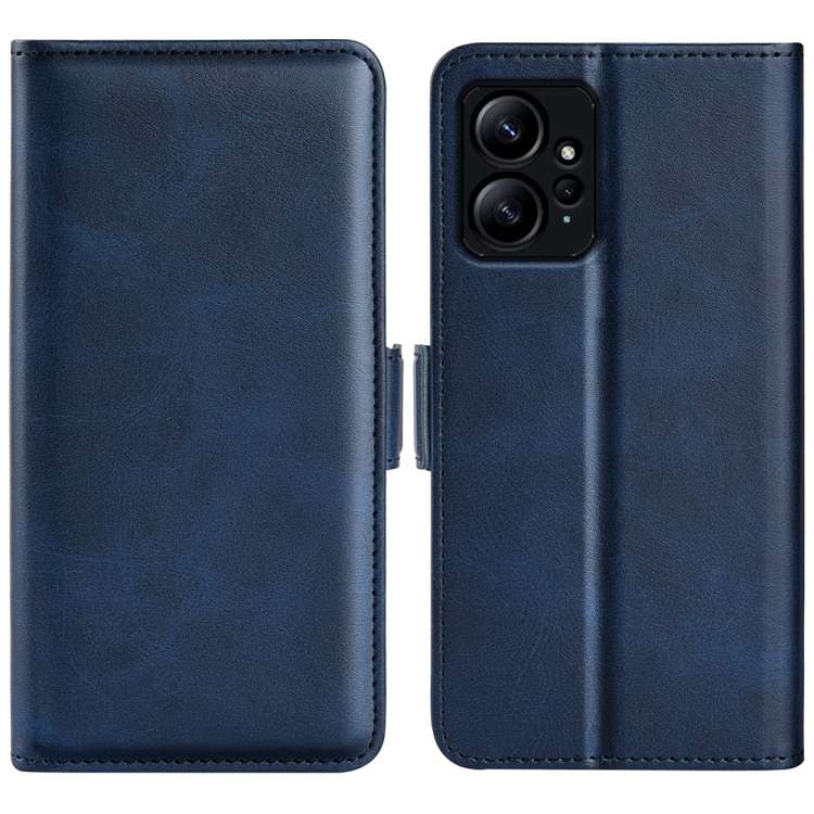 Per Xiaomi Redmi Note 12 4G Custodia per cellulare in pelle con vibrazione orizzontale con fibbia magnetica a doppio lato globale, For Xiaomi Redmi Note 12 4G Global