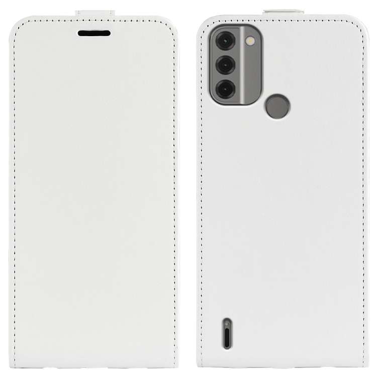 Per Nokia C31 R64 Custodia per telefono in pelle con vibrazione verticale Texture, For Nokia C31