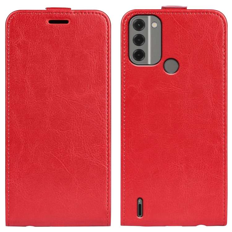 Per Nokia C31 R64 Custodia per telefono in pelle con vibrazione verticale Texture, For Nokia C31