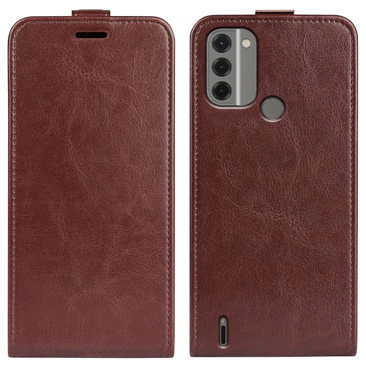 Per Nokia C31 R64 Custodia per telefono in pelle con vibrazione verticale Texture, For Nokia C31