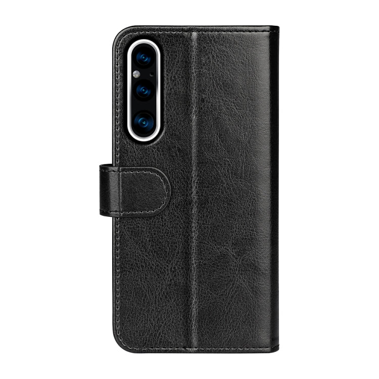 Per Sony Xperia 1 V R64 Custodia in pelle a conchiglia orizzontale con texture, For Sony Xperia 1 V