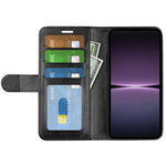Per Sony Xperia 1 V R64 Custodia in pelle a conchiglia orizzontale con texture, For Sony Xperia 1 V
