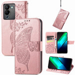 Custodia in pelle goffrata per Realme C55