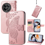 Custodia in pelle goffrata per Realme C55
