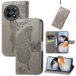 Custodia in pelle goffrata per Realme C55