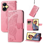 Custodia in pelle goffrata per Realme C55