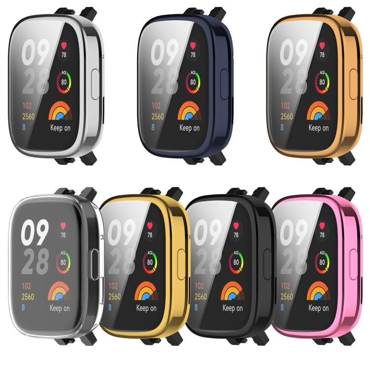 Custodia protettiva per orologio completamente chiusa in TPU, For Redmi Watch 3, Redmi Watch 3 Lite