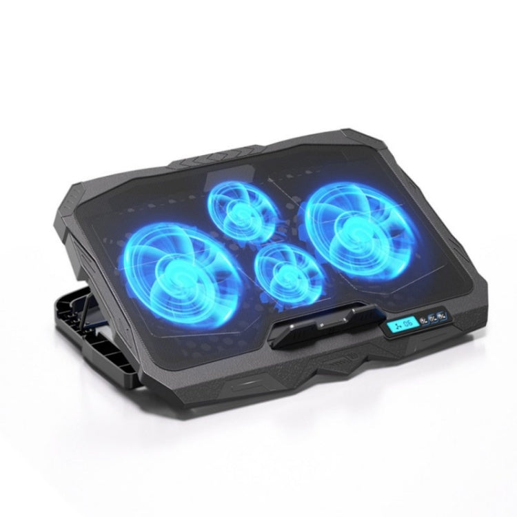 Pad raffreddamento laptop gaming 4 ventole alluminio S18
