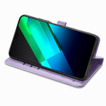 Custodia in pelle goffrata per Realme C55