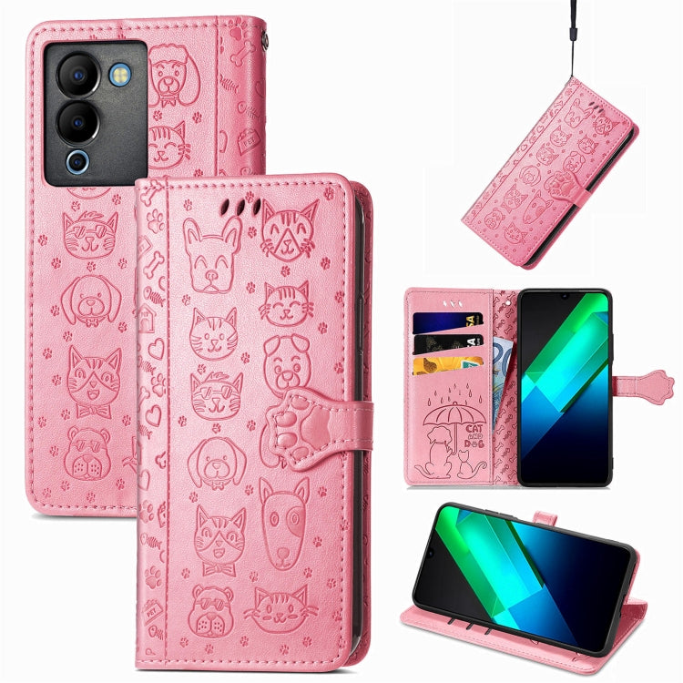 Custodia in pelle goffrata per Realme C55