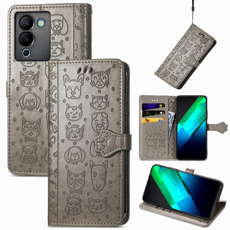 Custodia in pelle goffrata per Realme C55