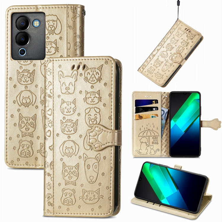 Custodia in pelle goffrata per Realme C55