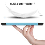 Per Xiaomi Pad 6 ENKAY Tri-fold Custer Texture Custodia Smart con supporto in pelle, For Xiaomi Pad 6