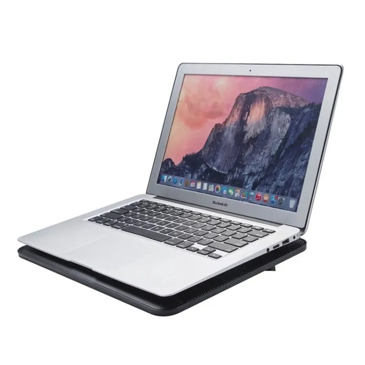 N128 Cooling Pad doppia ventola con luce LED per laptop