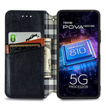 Custodia portafoglio in pelle per Tecno Pova Neo 5G