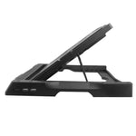 Pad raffreddamento laptop con 3 ventole e supporto regolabile