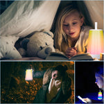 Lampada touch dimmerabile RGB con telecomando ST117