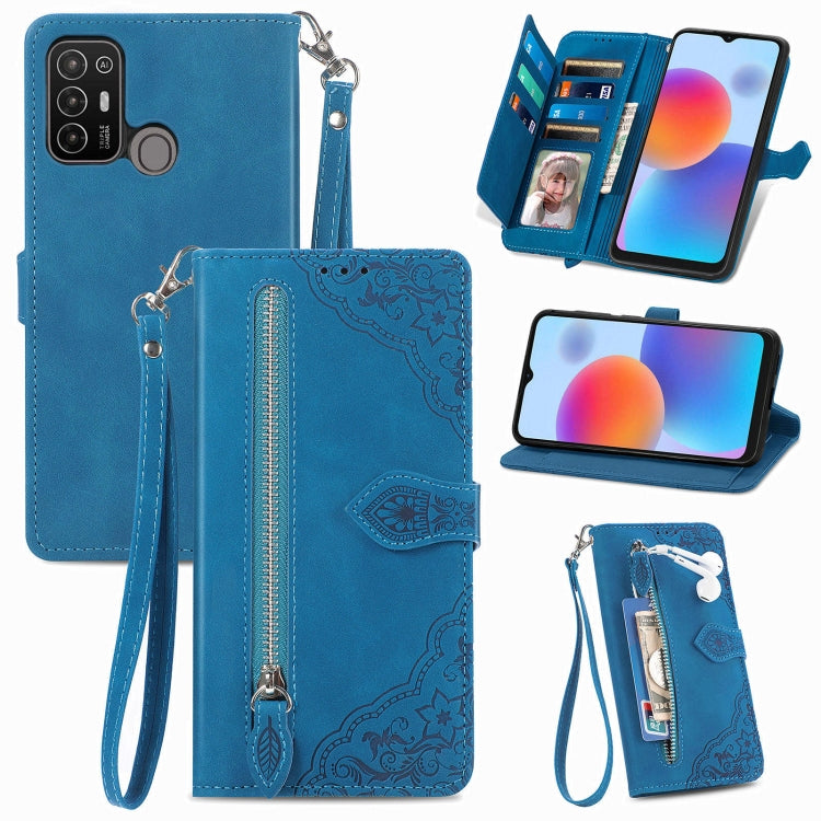 Custodia in pelle con cerniera per Samsung Galaxy A14 4G