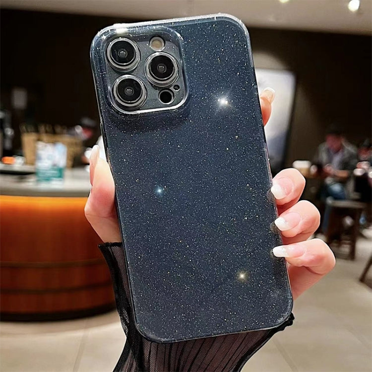 Custodia per telefono in TPU tinta unita Jelly Glitter, For iPhone 14 Pro Max