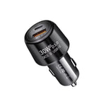 Caricatore auto doppia porta USB 48W PD30W + QC3.0 18W