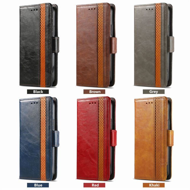 Custodia per telefono in pelle con doppia fibbia magnetica con giunzione Neo, For Redmi Note 12 Turbo