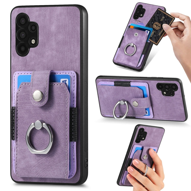 Custodia portafoglio in TPU e PU per Samsung Galaxy A32
