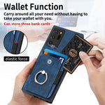 Custodia portafoglio in TPU e PU per Samsung Galaxy Note20 Ultra