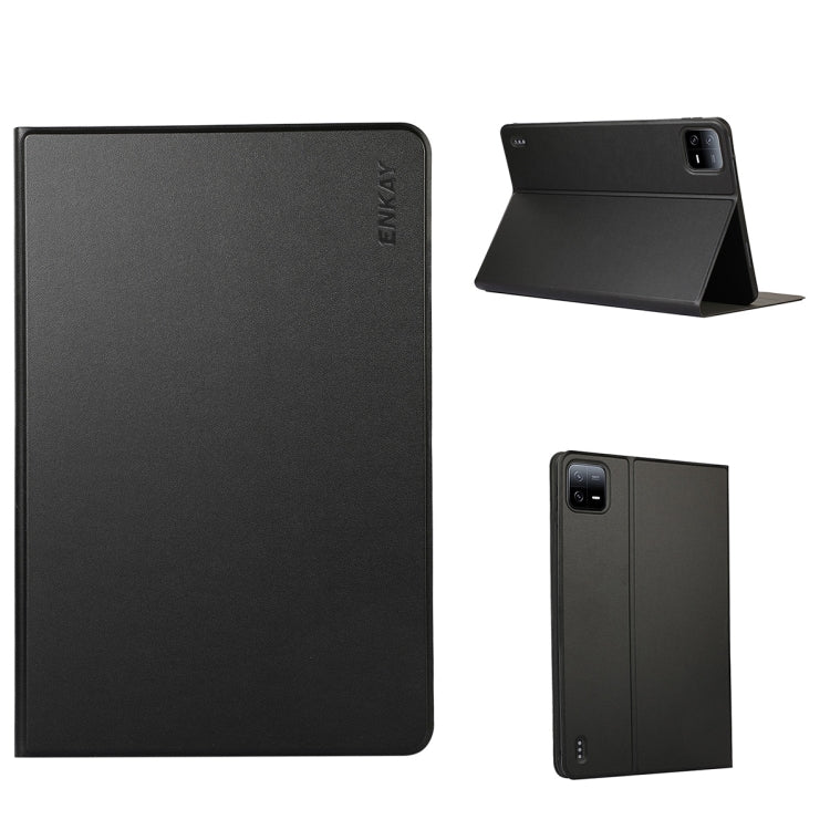 Per Xiaomi Pad 6 / Pad 6 Pro ENKAY Custodia Smart Tablet con supporto in pelle, For Xiaomi Pad 6 / Pad 6 Pro