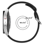 Cinturino in silicone bicolore traspirante da 20 mm, For Garmin Venu